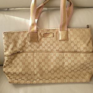 Gucci monogram tote